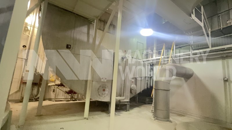 64,000kg per hour Stork TVR with Niro MVR Evaporator with TVR Finisher & Niro CDI920 Spray Dryer Plant (≤6Te per hour) MILK WHEY BUTTERMILK POWDER PLANT