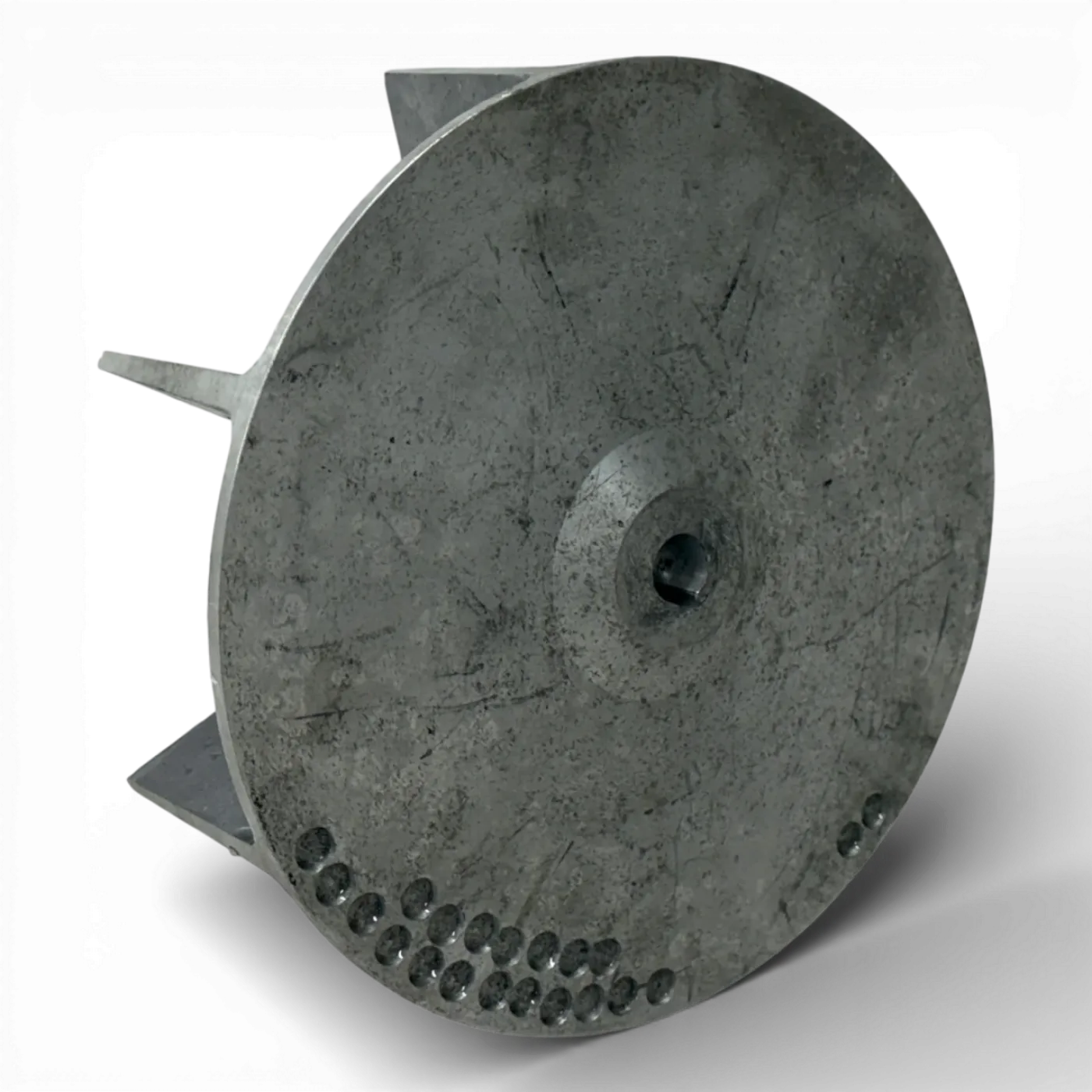 Flügelrad Aluminium Ø 300 mm Absaugventilator Absaugung Lüfterrad Transportventilator Art. Nr. 300100 (aluminum impeller) - 4