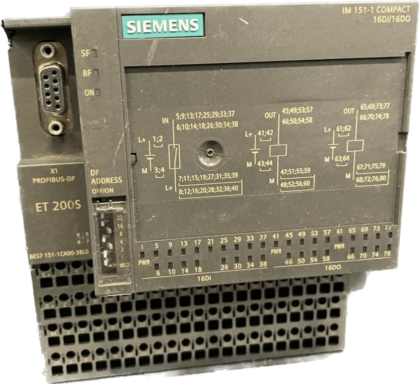 Siemens ET 200S Compact 6ES7151-1CA00-3BL0 - 1