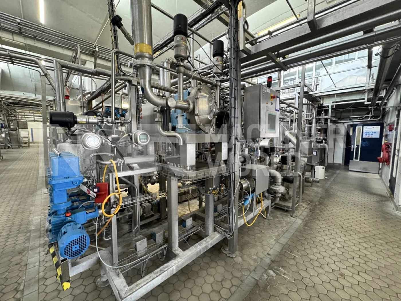 APV SPX Butter Inline Mixing Blending System with Buttermilk Pasteuriser for Flavoured & Buttermilk Blended Butter - 1