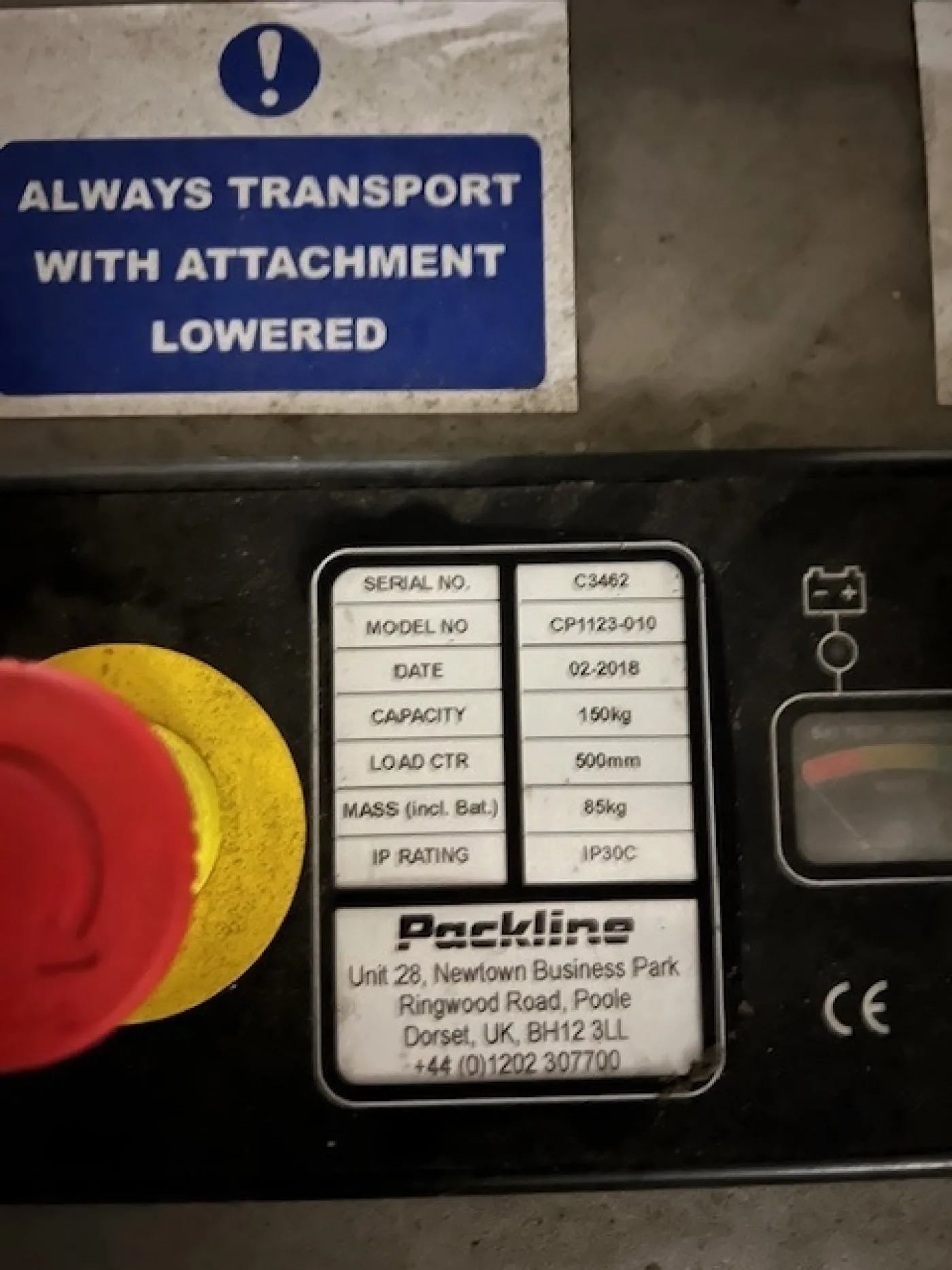 Packline Reel Lift - 4
