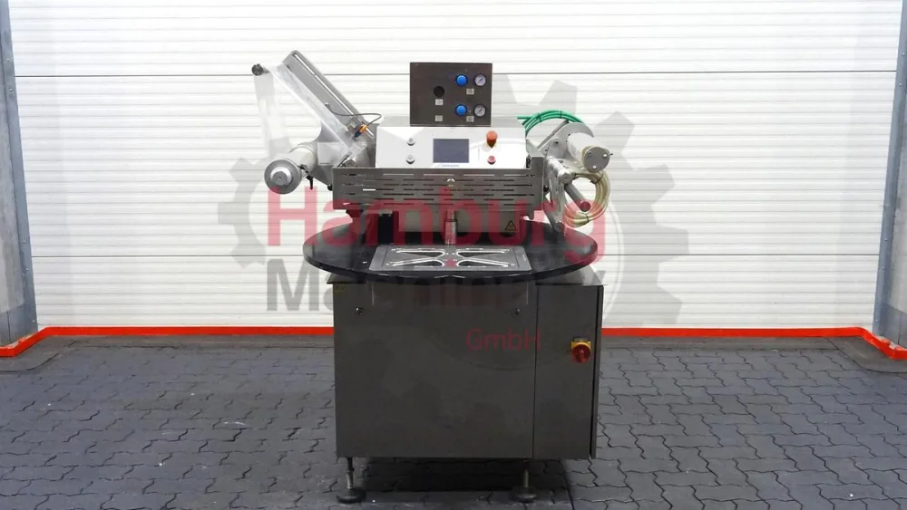 Semi-automatic Tray Sealer - Variovac Rotarius VG