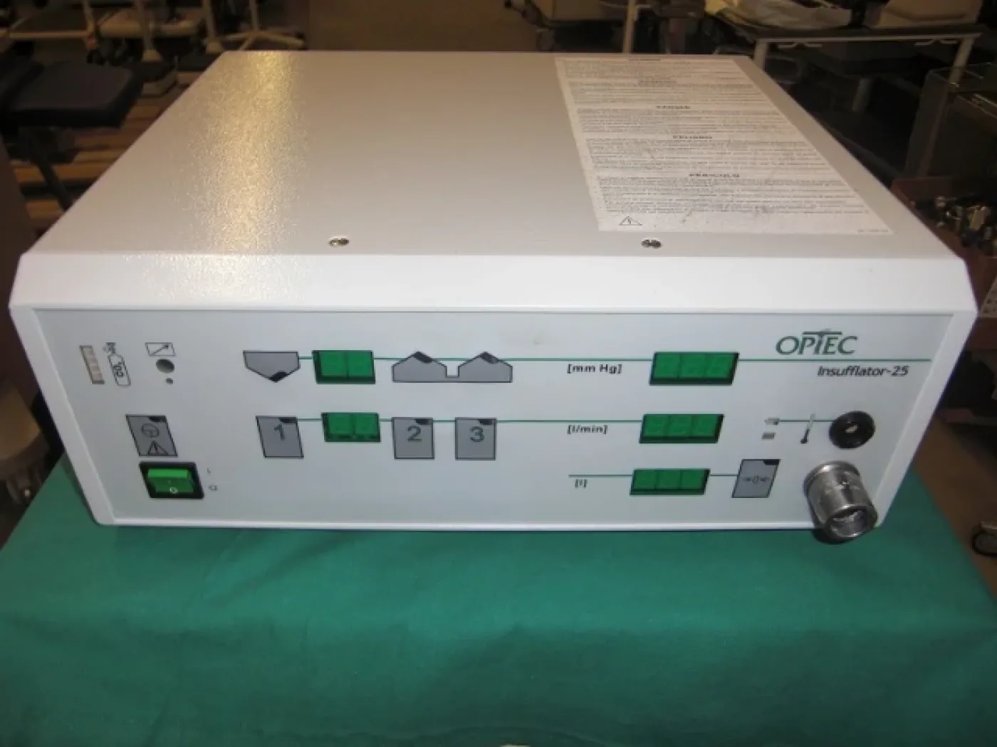 OPTEC 9808CM109 CO-2 Insufflator (OP-Pneu) - 1