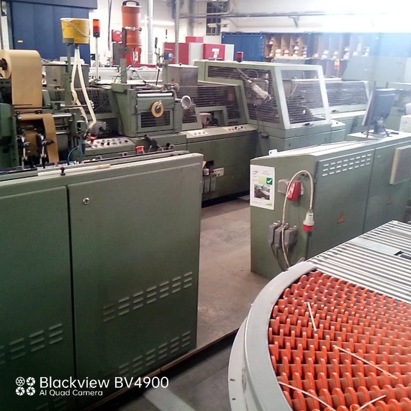 Kolbus BF 524 with FE 603 compact flow line