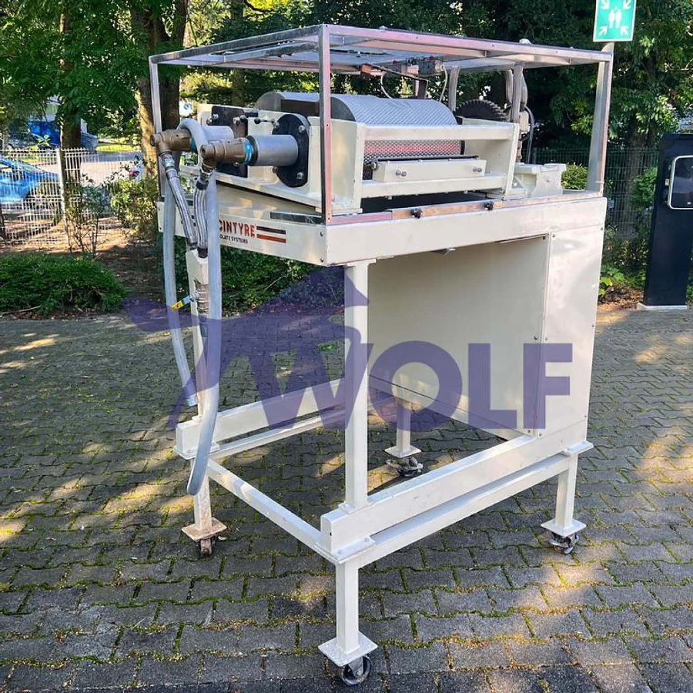 Linsen-Formmaschine McIntyre - Type , mit ca. 420 mm Walzenbreite, Baujahr 2008 - 1