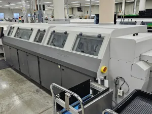 SPEEDLINE / ELECTROVERT Aquastorm 100C In-Line PCB Washer, vintage 2014