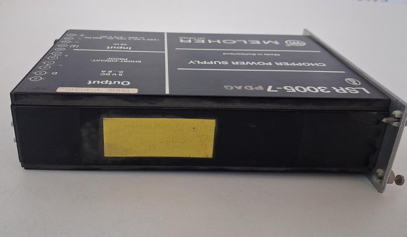 Melcher LSR 3005-7PDAG Chopper Power Supply