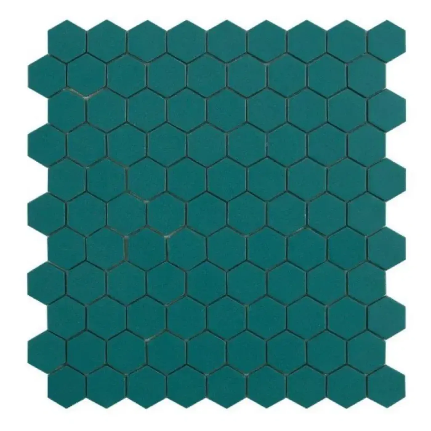 Solaan Hex 10MM Opal Green decor tegel mat 35x35 cm - 1