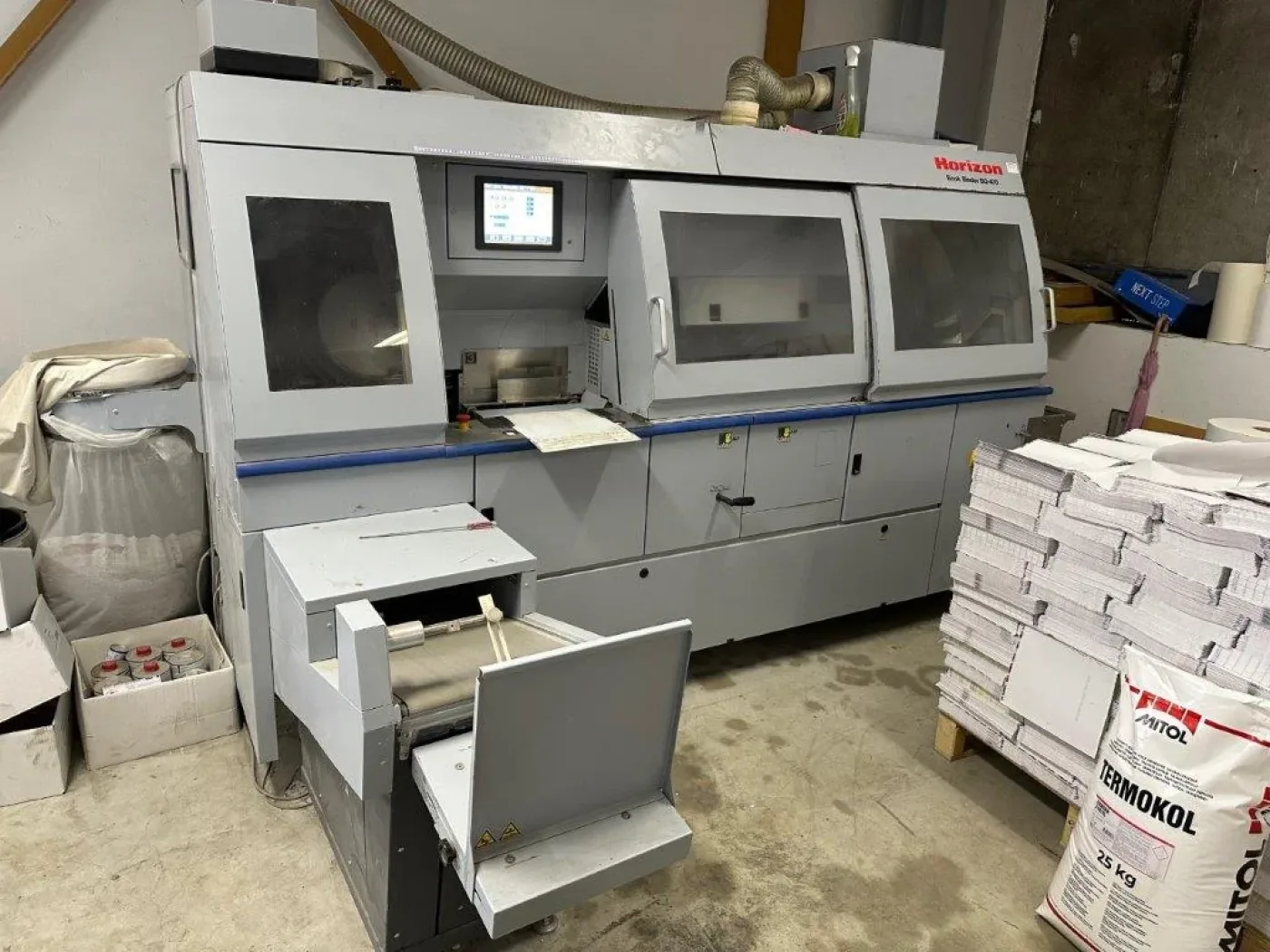 Horizon BQ 470 perfect binder - 1