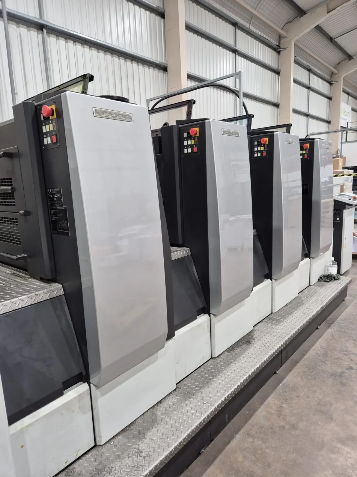 Komori GL 429 H-UV offset printing press - 6