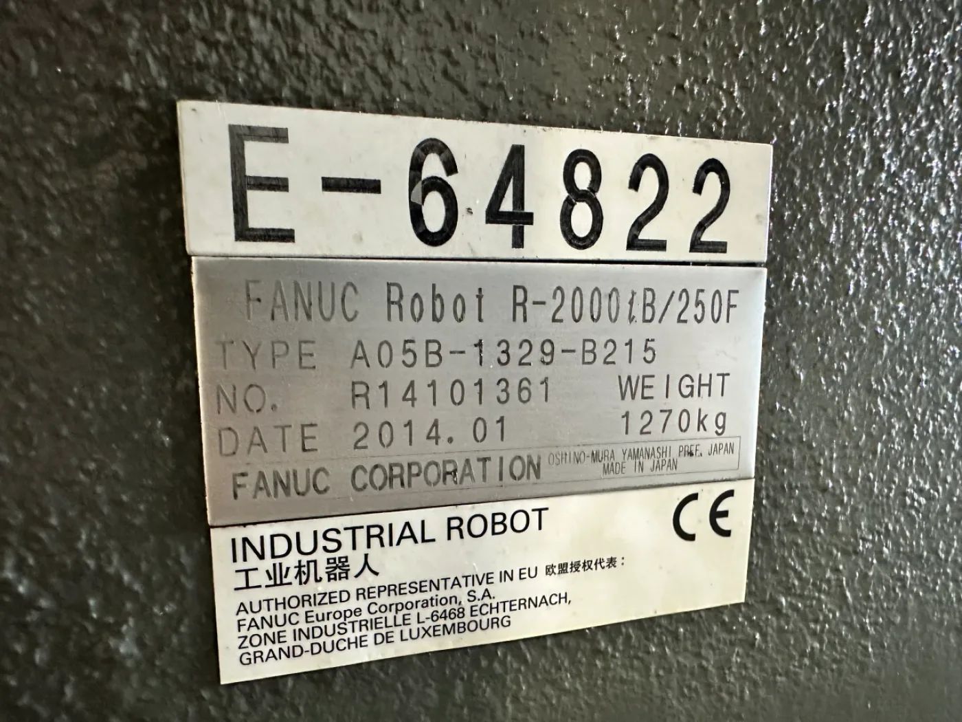 Fanuc R-2000iB/250F mit R-30iB Steuerung - 3