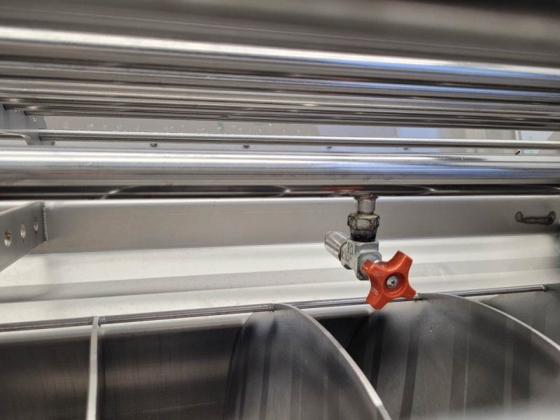 Dutch TecSource dosing/mixer with spraynozzles - Horizontal screw conveyor
