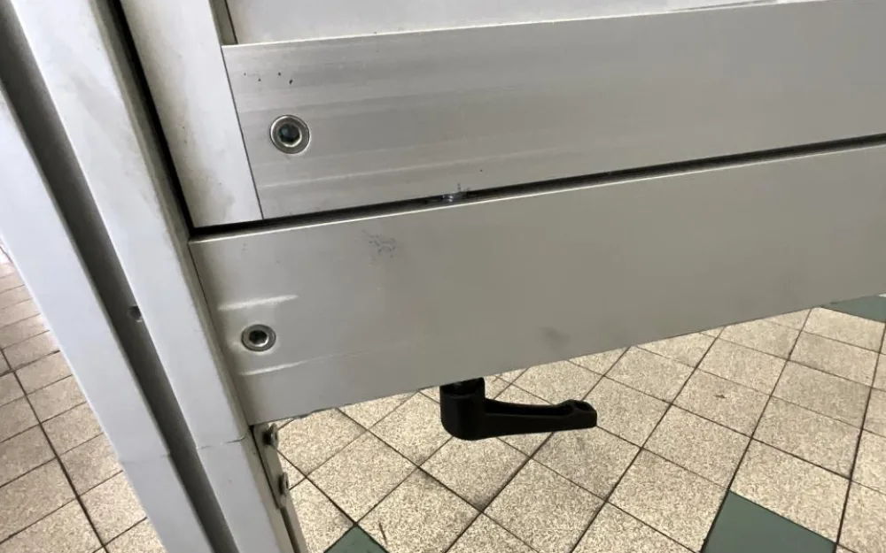 Unknown Two Sided Pivoting Display White Board