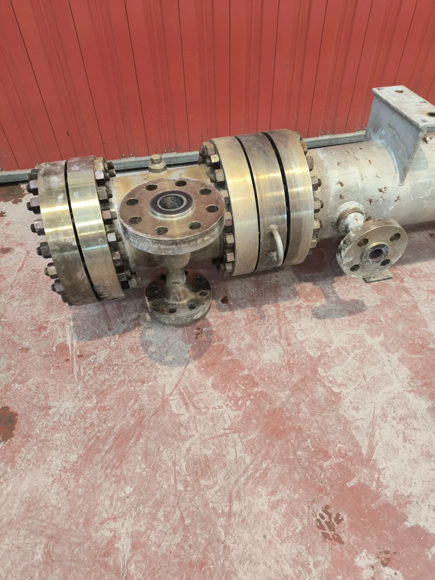 STAINLESS STEEL TUBULAR HEAT EXCHANGER 4.6 M² E.BACHILLER - 5