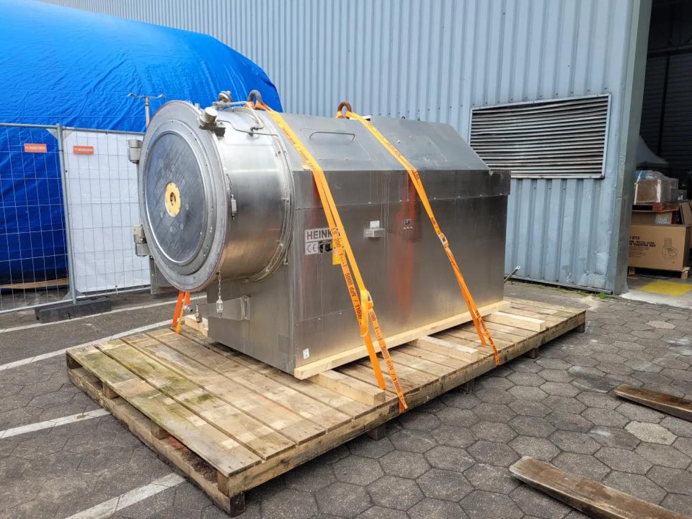1996 Heinkel Horizontal peeler - Inverting filter centrifuge - 1