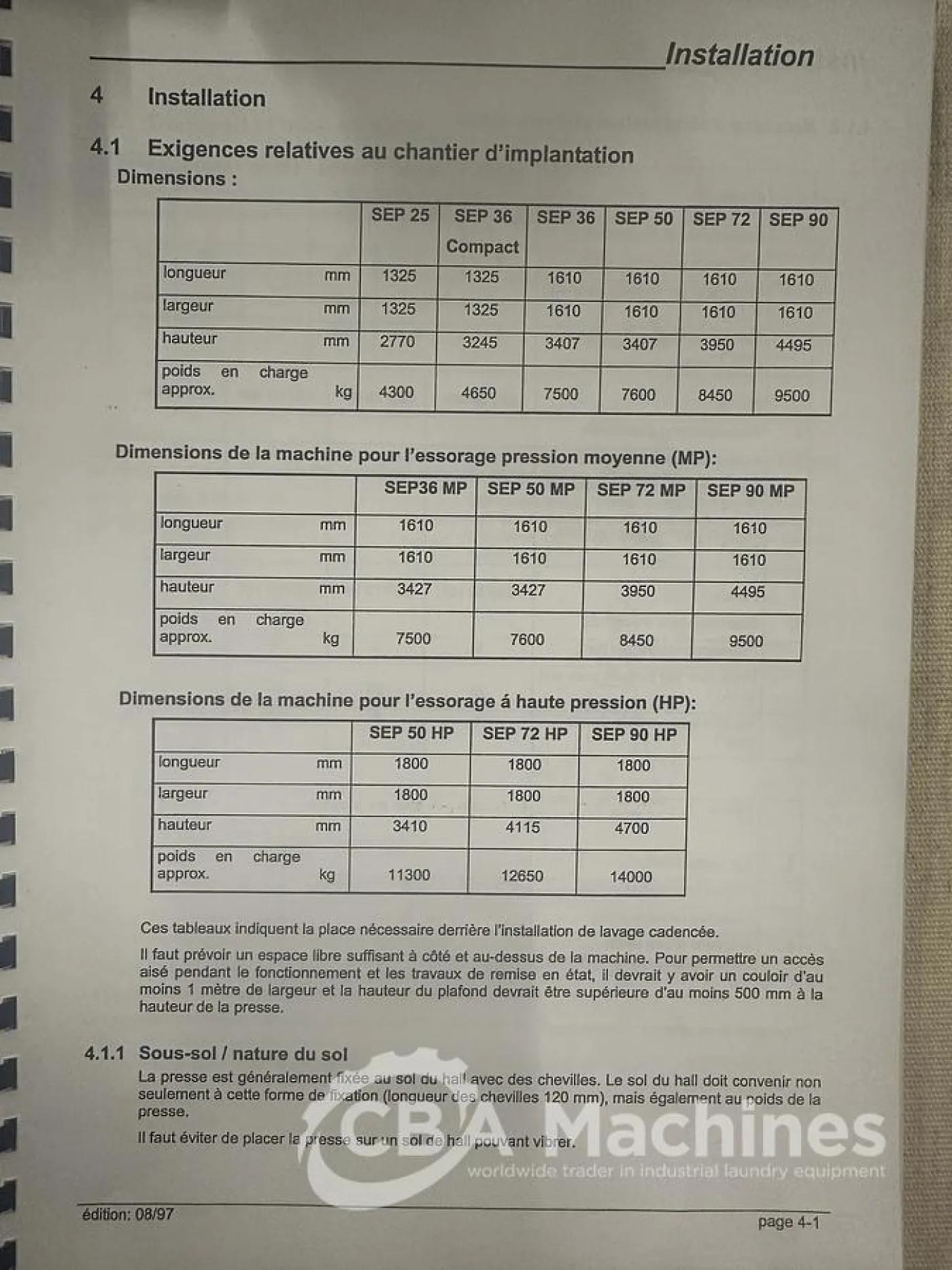 2004 Jensen Extraction Press SEP 50-A50 (797) - 3