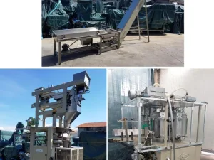 LINEA DI CONFEZIONAMENTO VERTICALE BUSTE SOTTOVUOTO – LONDON PACK / ICA – MOD. CV3 / PV3