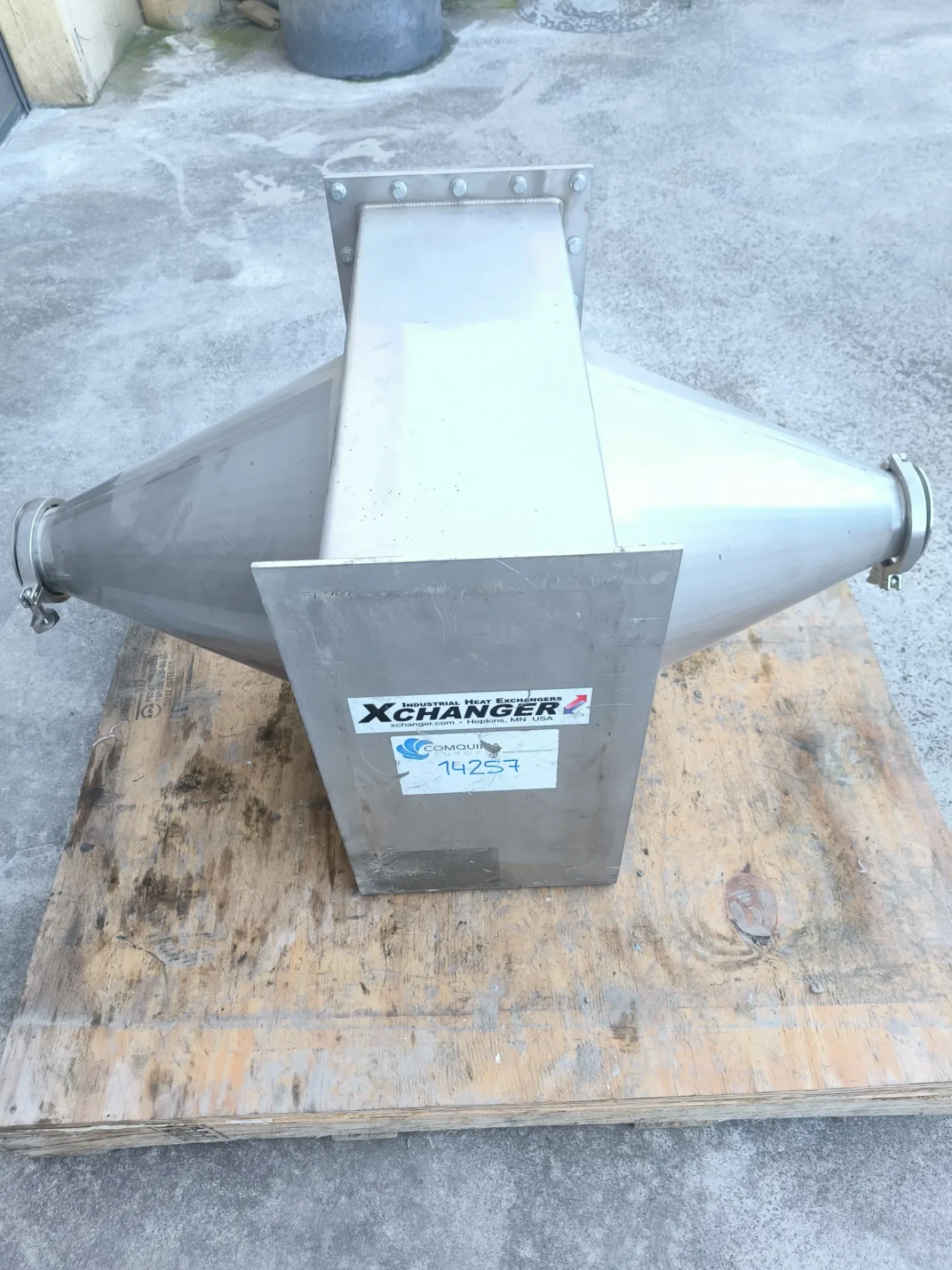 LOW PRESSURE GAS HEAT EXCHANGER XCHANGER C-125 UNUSED - 4