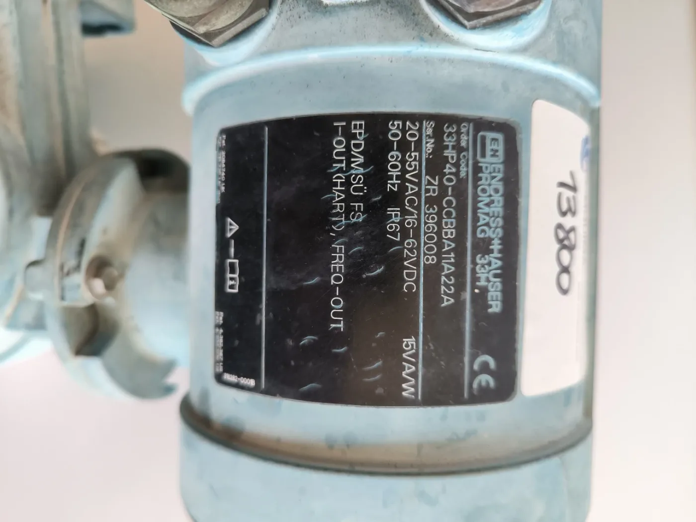 ENDRESS HAUSER PROMAG 33H ELECTROMAGNETIC FLOWMETER - 4