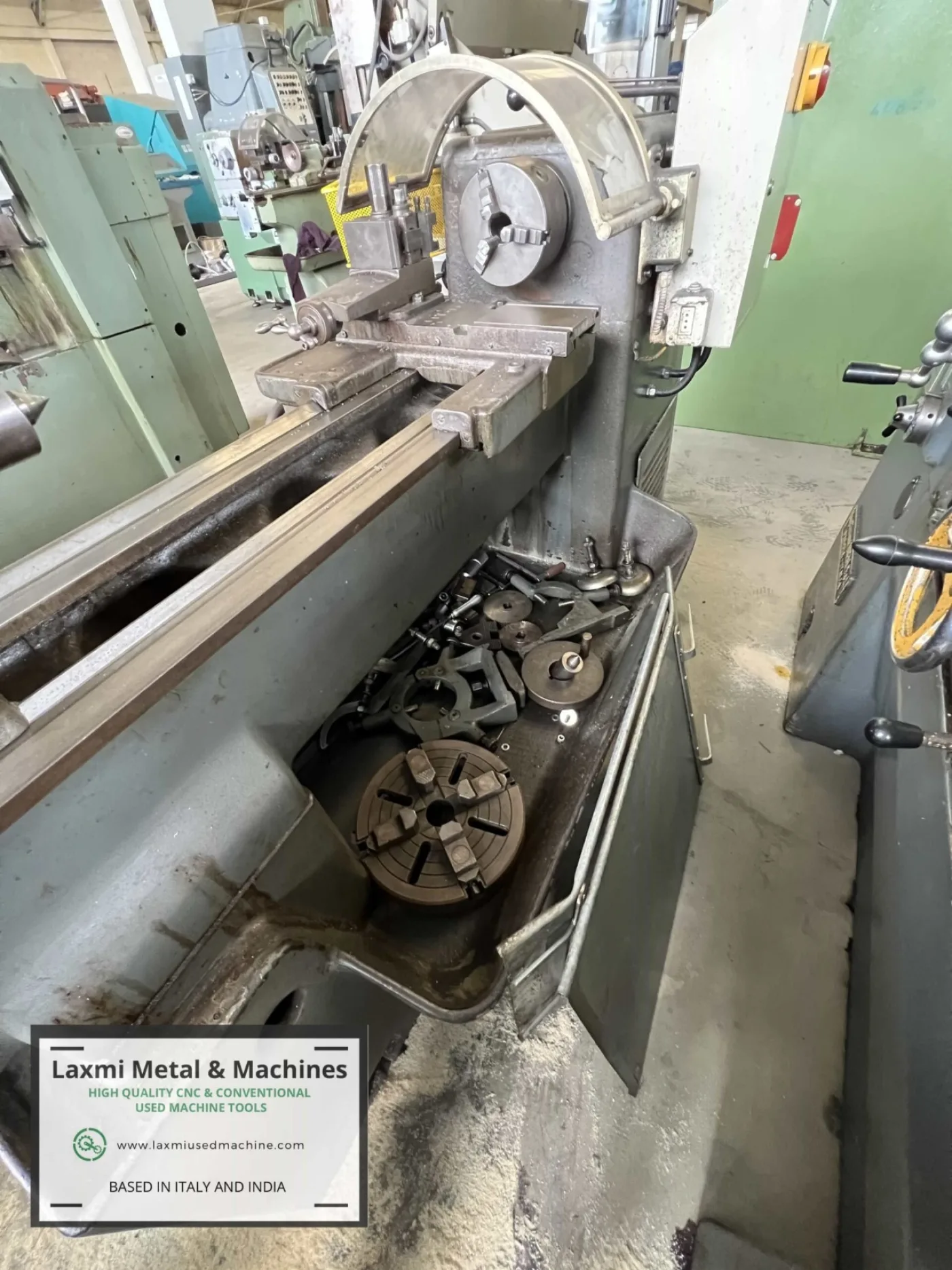 LATHE MACHINE, BREDA - BRF 150 - Laxmi Metal & Machines, Rohtak - 3