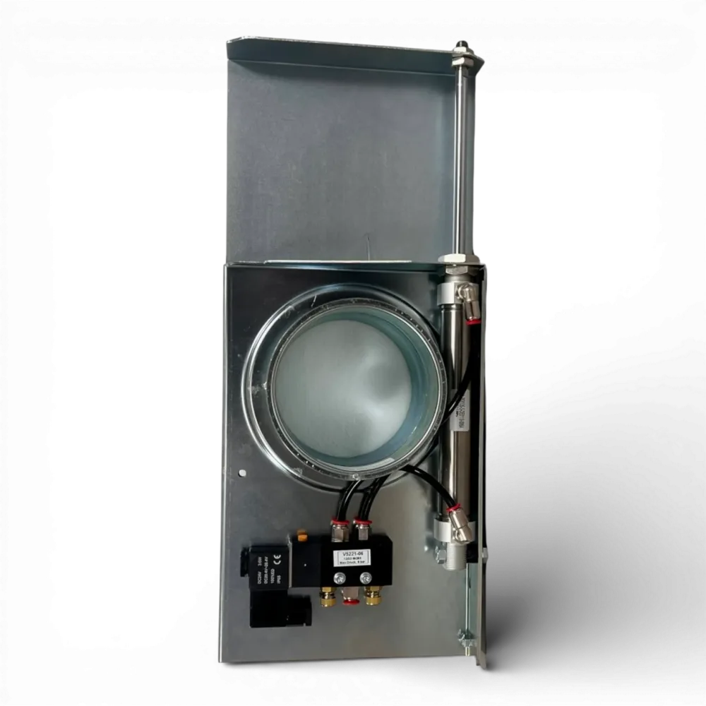 Pneumatikschieber Schieber Absperrschieber SCHUKO NESTRO POLYTECHNIK ALKO etc. (pneumatic slide valve) Art.-Nr. 10024