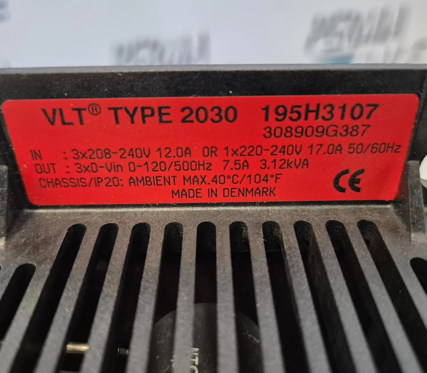 Danfoss Frequenz Umrichter - VLT® Type 2030 - 6