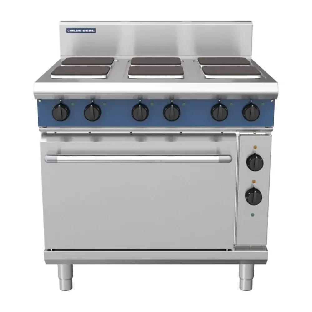 Blue Seal 6 Plate Convection Oven Range 22.2kW E56S - islandcatering