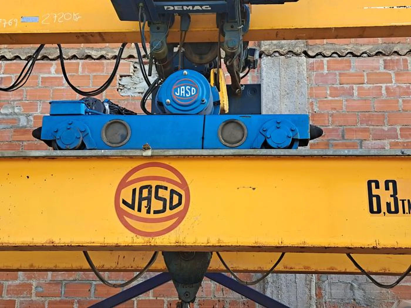 Ponte rolante JASO de 3,2 ton 7,8 mt - 2