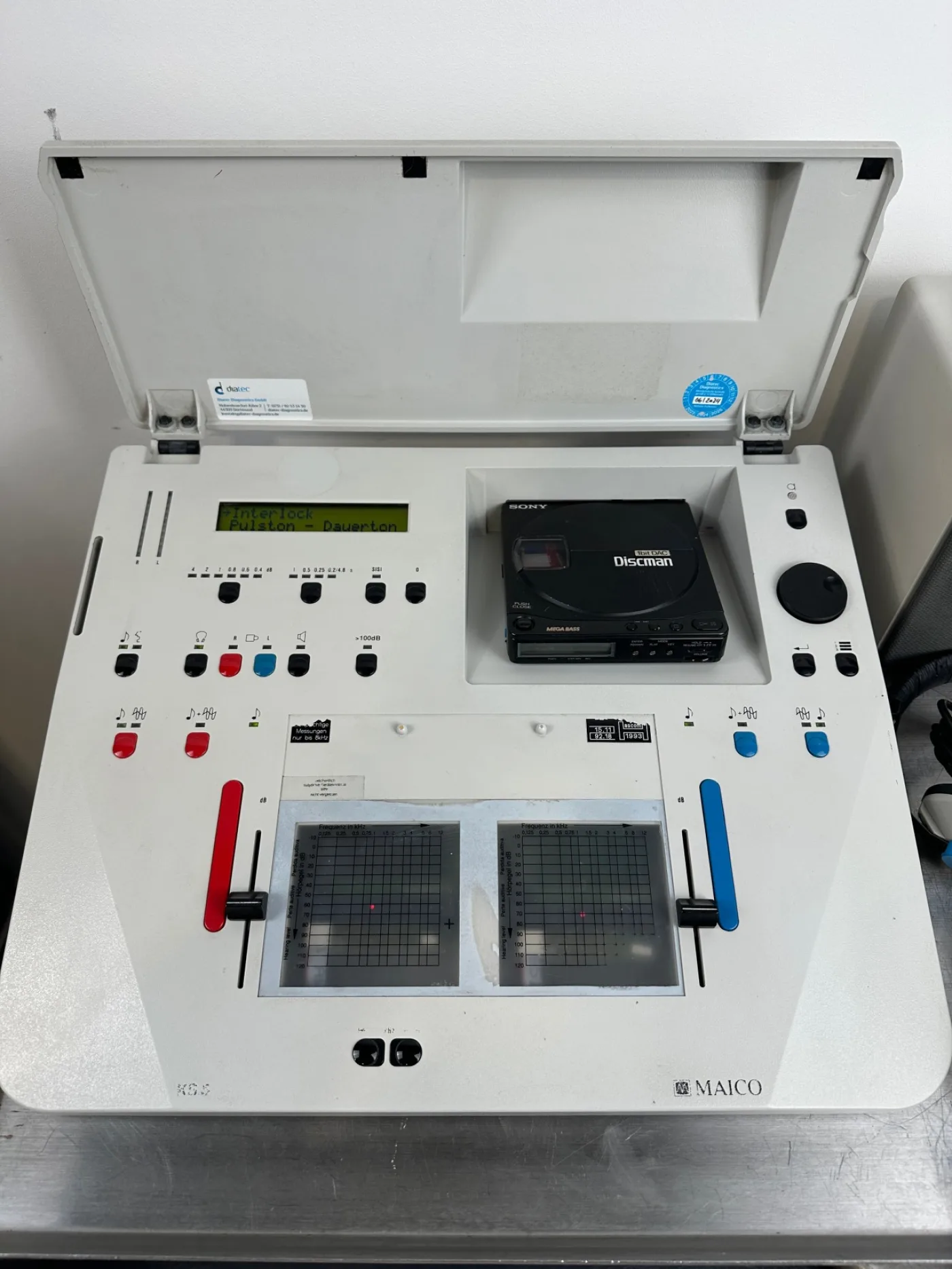 Maico / Ascom KS5 2-Kanal HNO Audiometer - 2