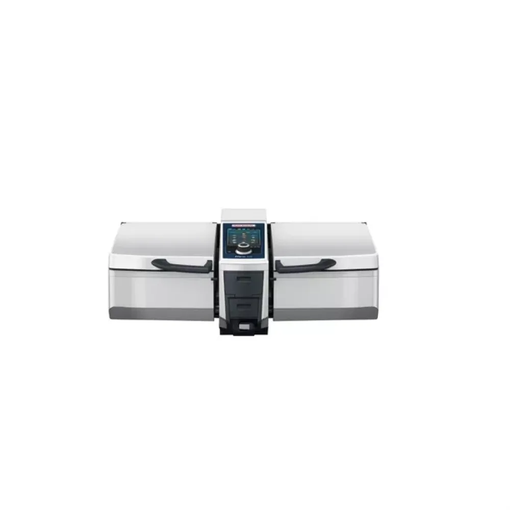 Rational iVario Pro 2-S Cooking Centre Twin Pan without Stand - islandcatering