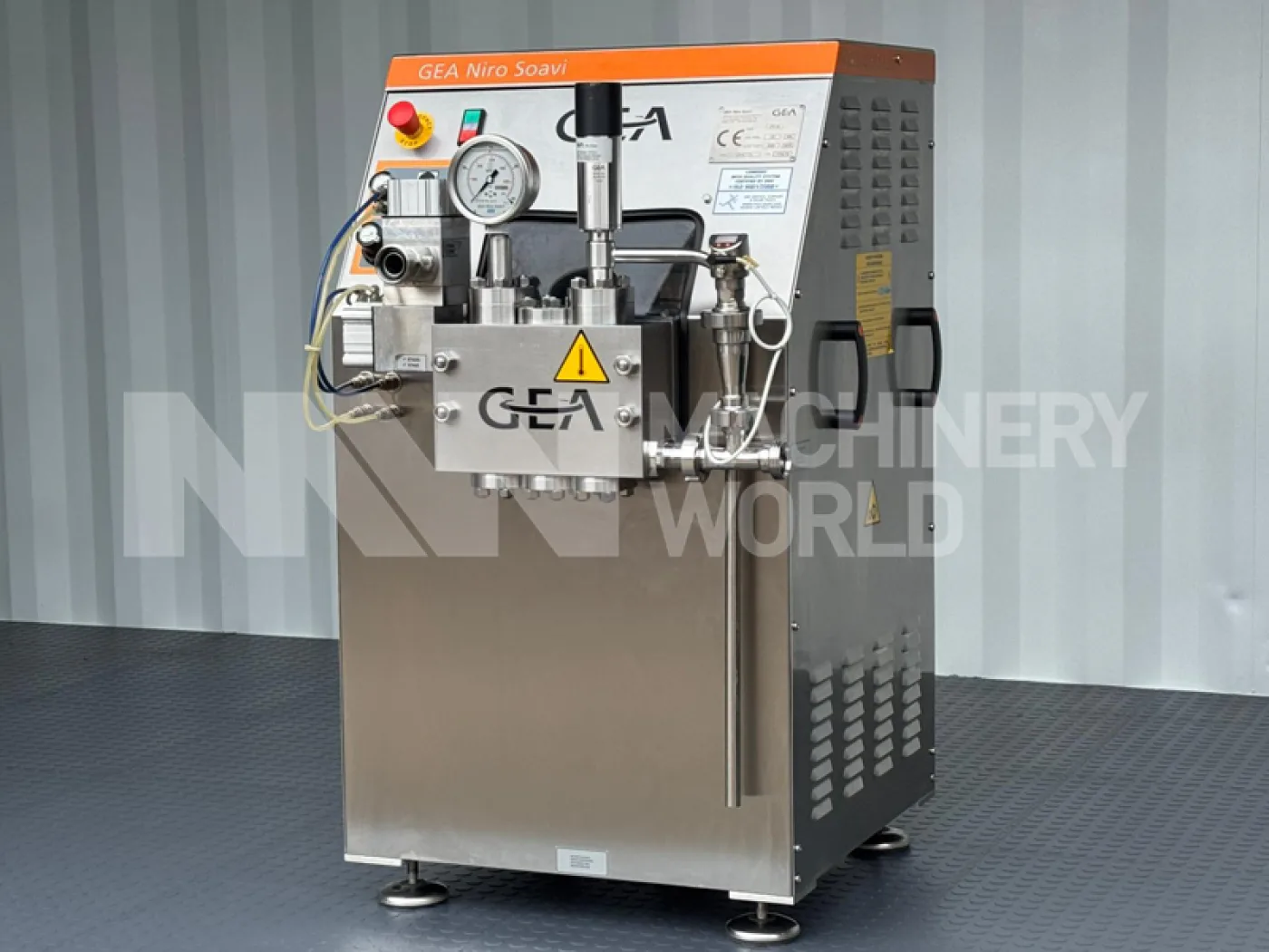 350 LPH GEA Niro Soavi ONE 7TS (250 Bar) High Pressure Homogeniser (Year 2014) - 3