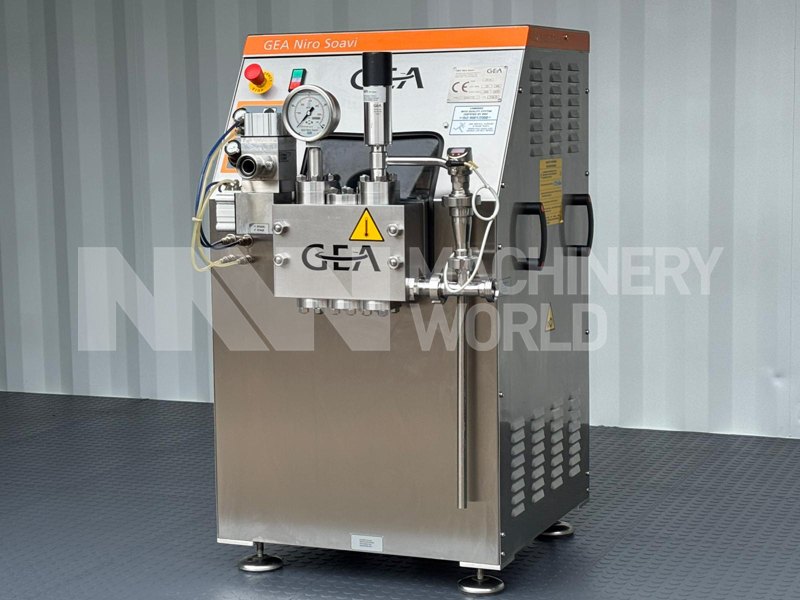 350 LPH GEA Niro Soavi ONE 7TS (250 Bar) High Pressure Homogeniser (Year 2014)