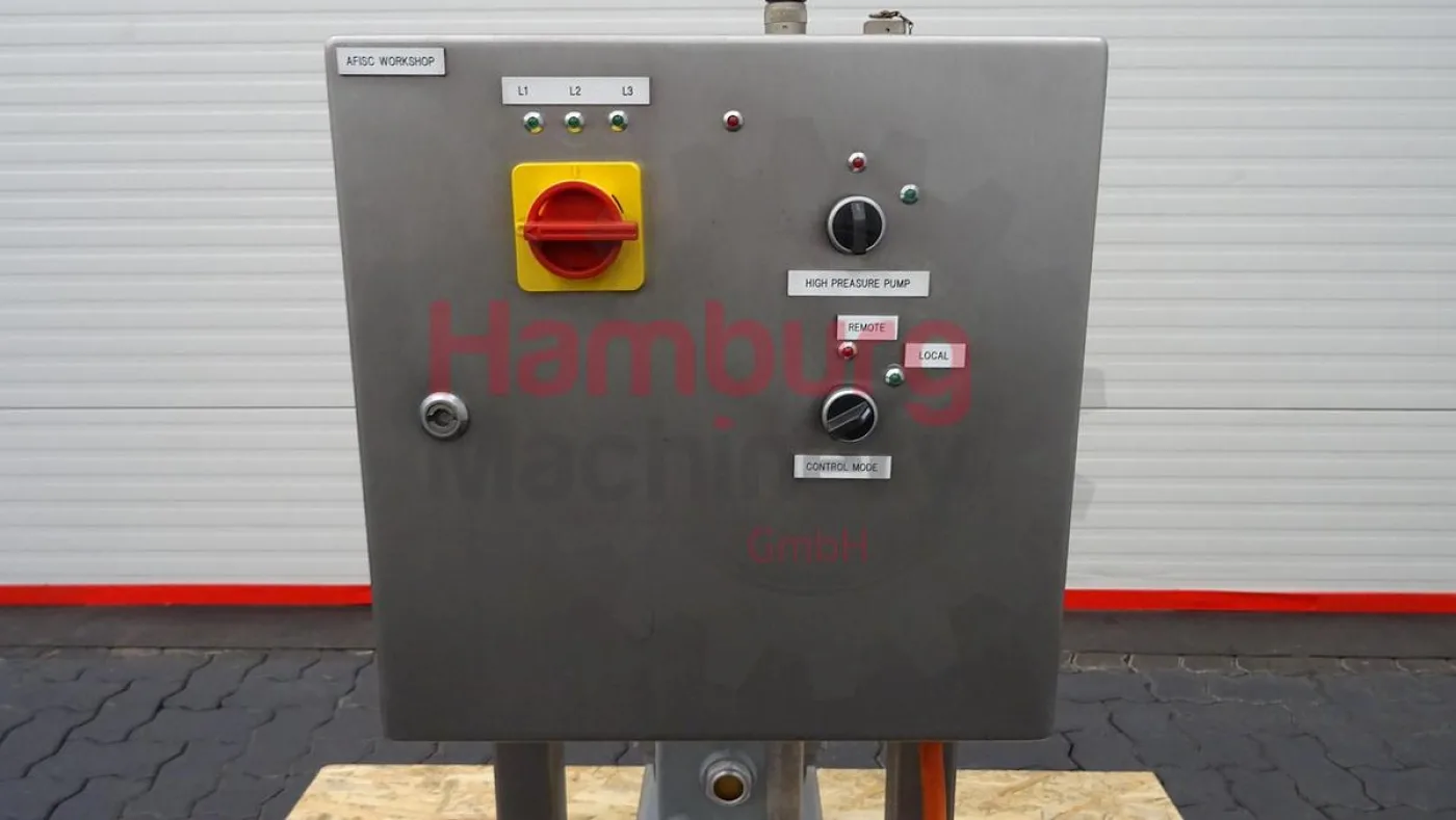 Margarine Pilot Plant - Gerstenberg & Agger HP Pump + Perfector 3x57 + Pin rotor + Inverter and Cooling Unit R22 - 8