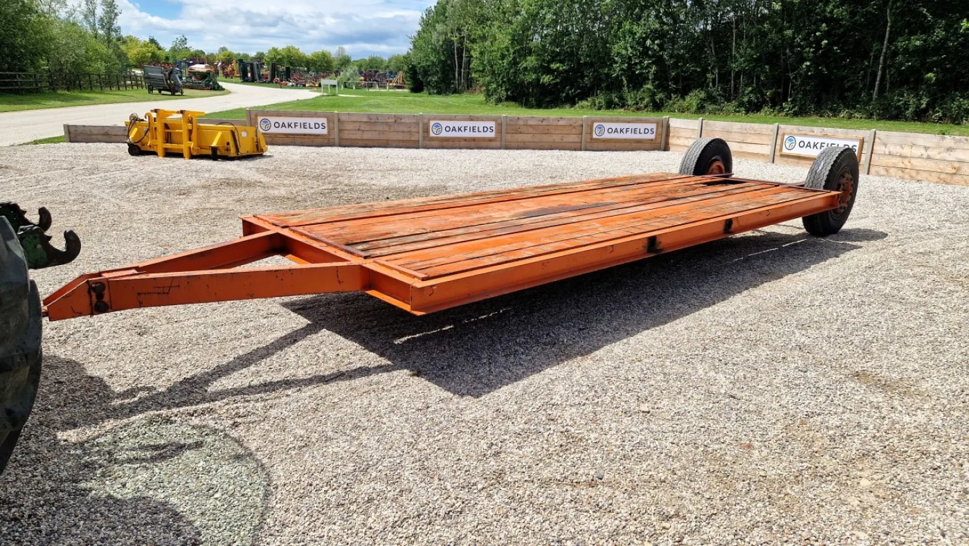 Low Loader 18ft Flat Trailer - 1