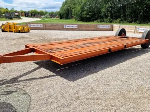 Low Loader 18ft Flat Trailer
