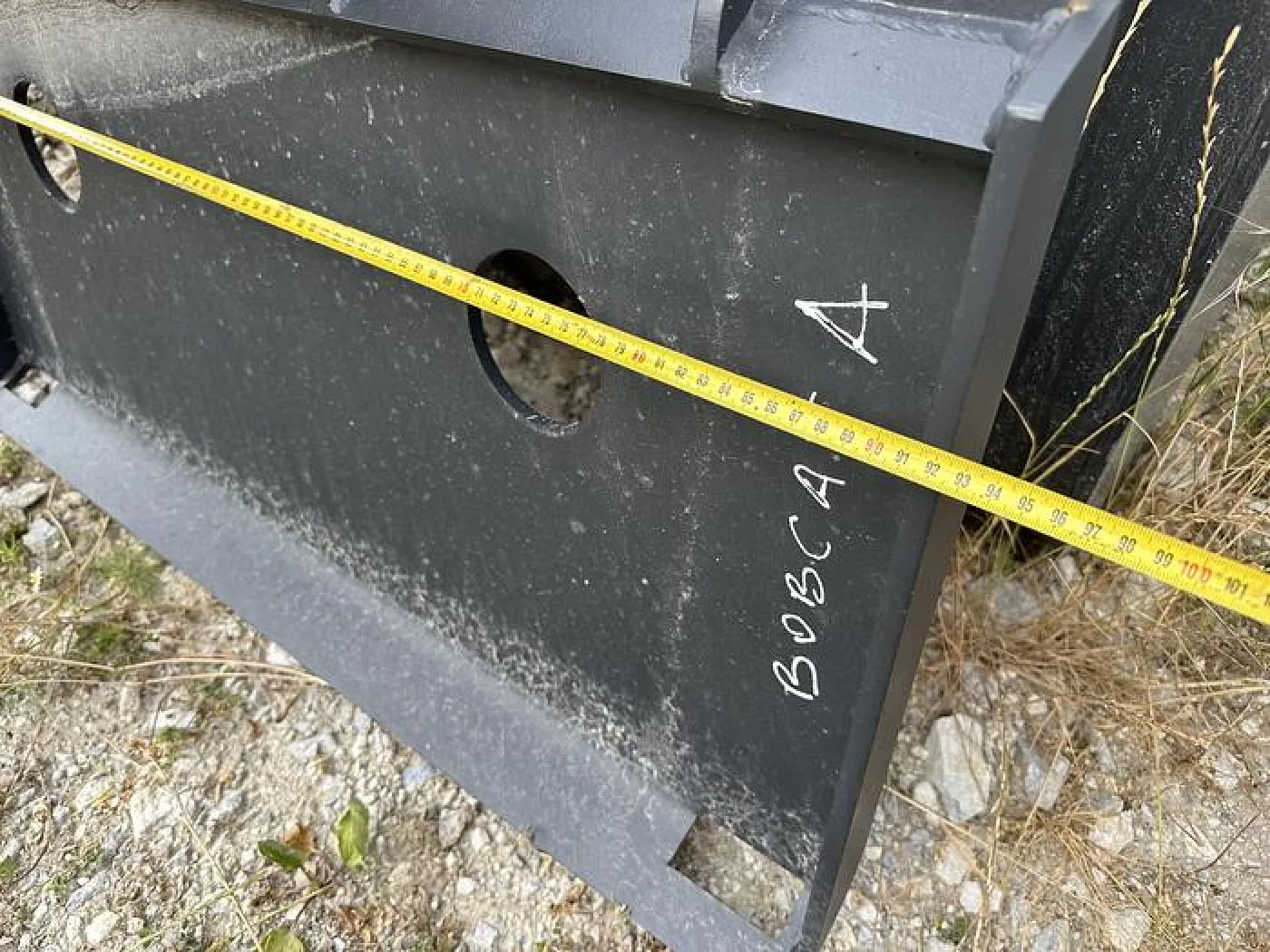 BIG Anschweißhaken für Bobcat Kompaktlader (90cm Aufnahme) - 1