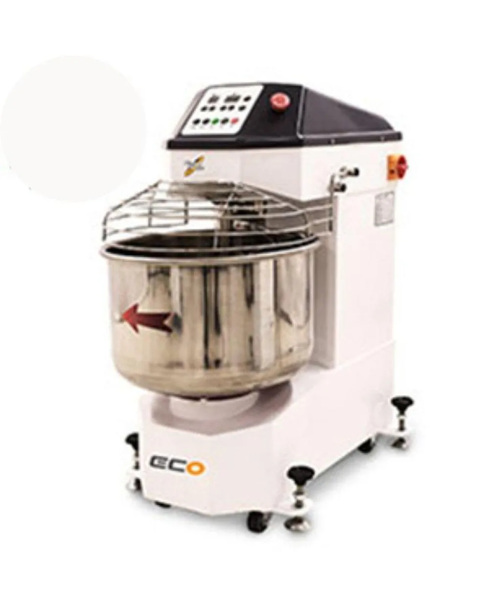 Sinmag Eco 24Kg (dough capacity) Painted Finish, 2 Speed Digital Panel, Spiral Mixer