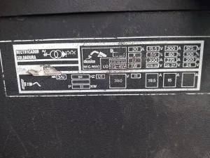 Máquina de soldar ELECTROARIO MIG 300/T2