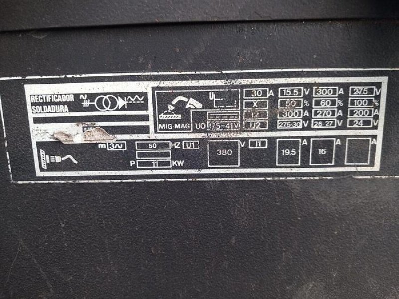 Máquina de soldar ELECTROARIO MIG 300/T2