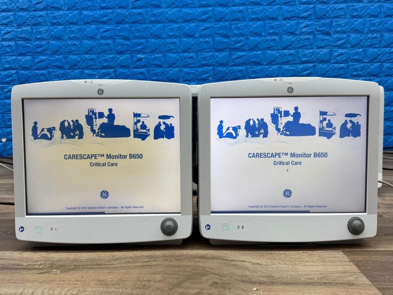 GE B 650 Patient Monitor Critical Care