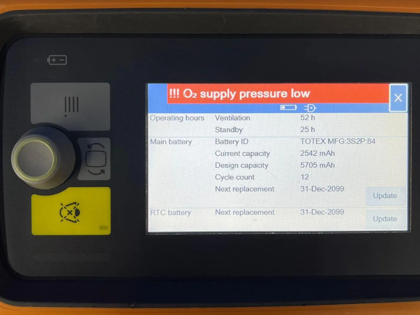 Dräger Oxylog VE300 Hours: 52 YOM: 2020 - 8