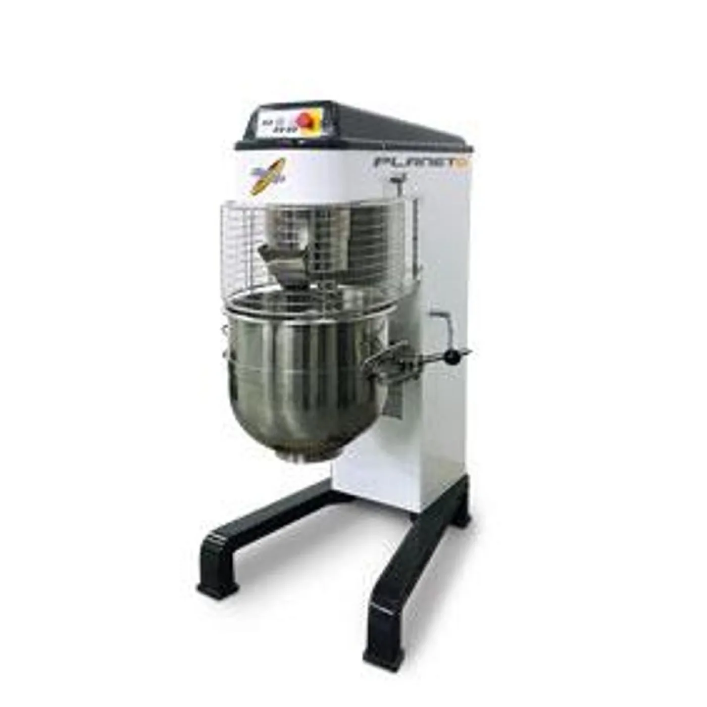 Sinmag Planeto 40Ltr Digital Control 10 Speed Planetary Mixer, Supplied with Safety Guard, Bowl, Beater, Whisk and Hook - 1