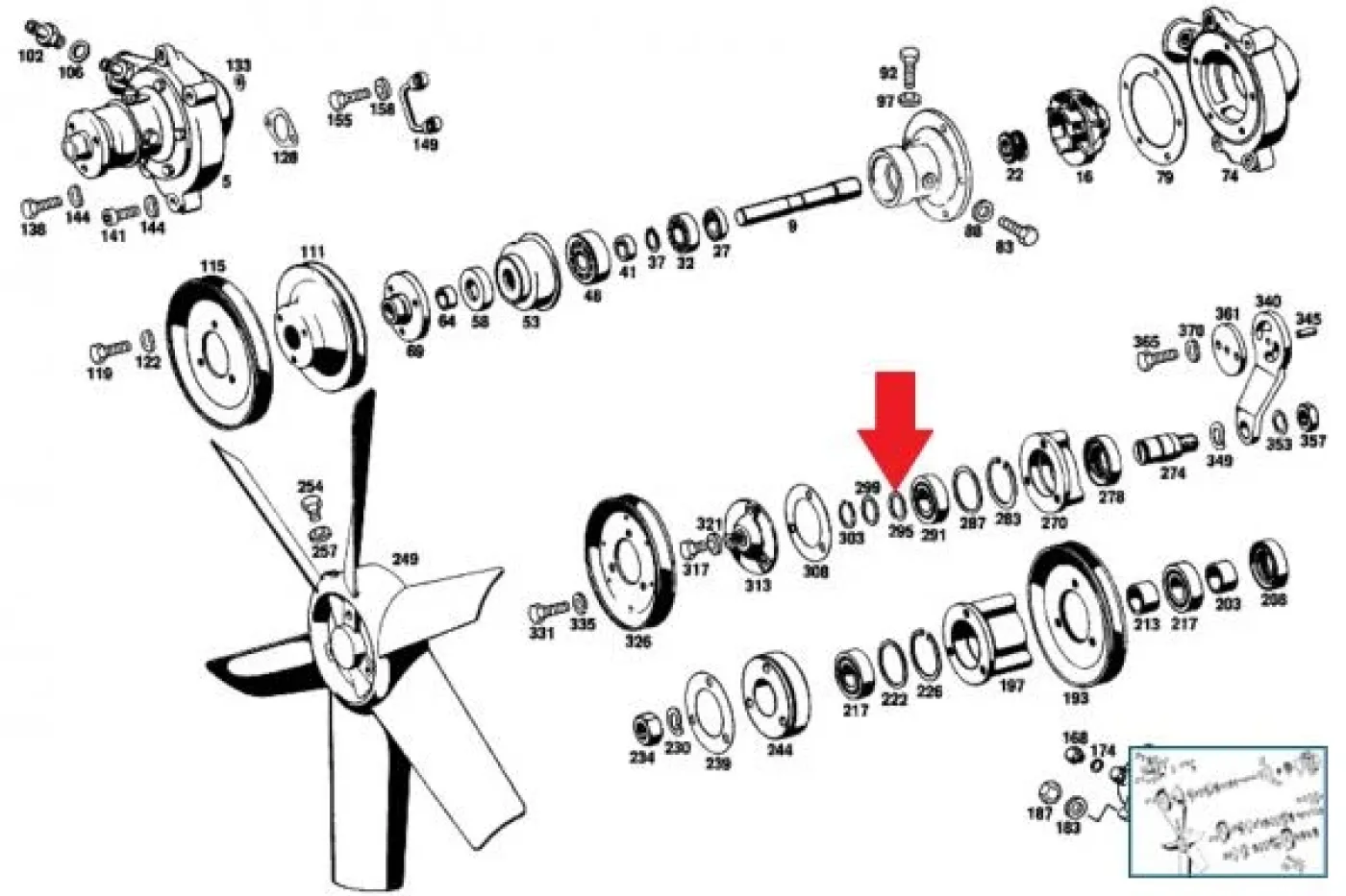 Spacer waterpomp - 3