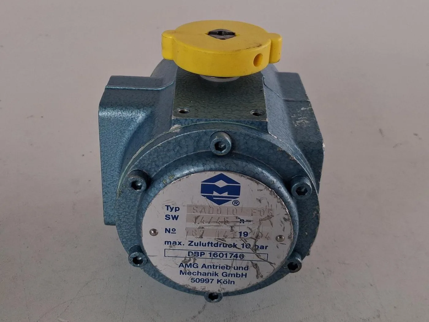 AMG Antrieb und Mechanik Pneumatischer Drehflügelantrieb SADO 10 F05 – ungebraucht - 3