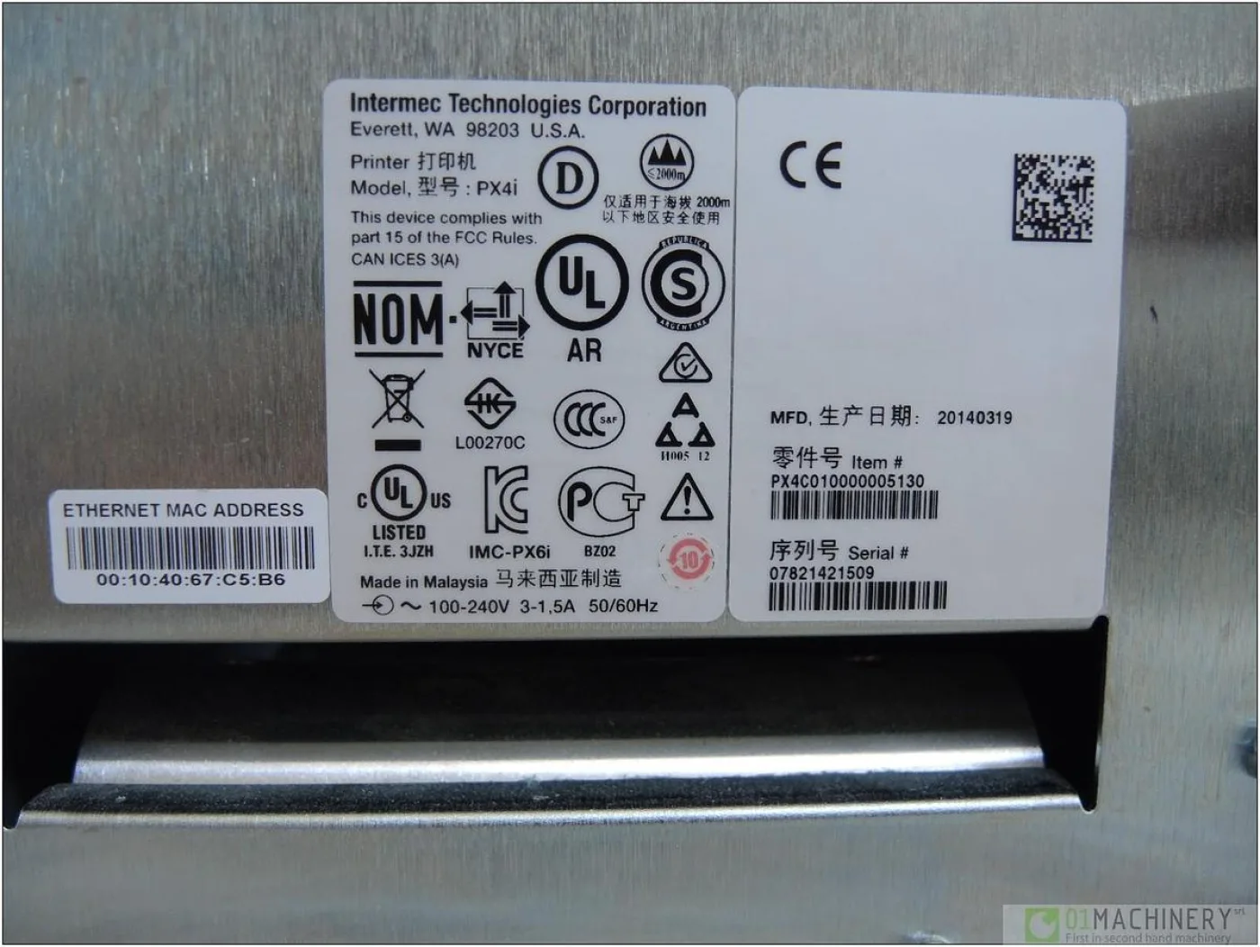 2014 INTERMEC Px4i AI2472 - 4