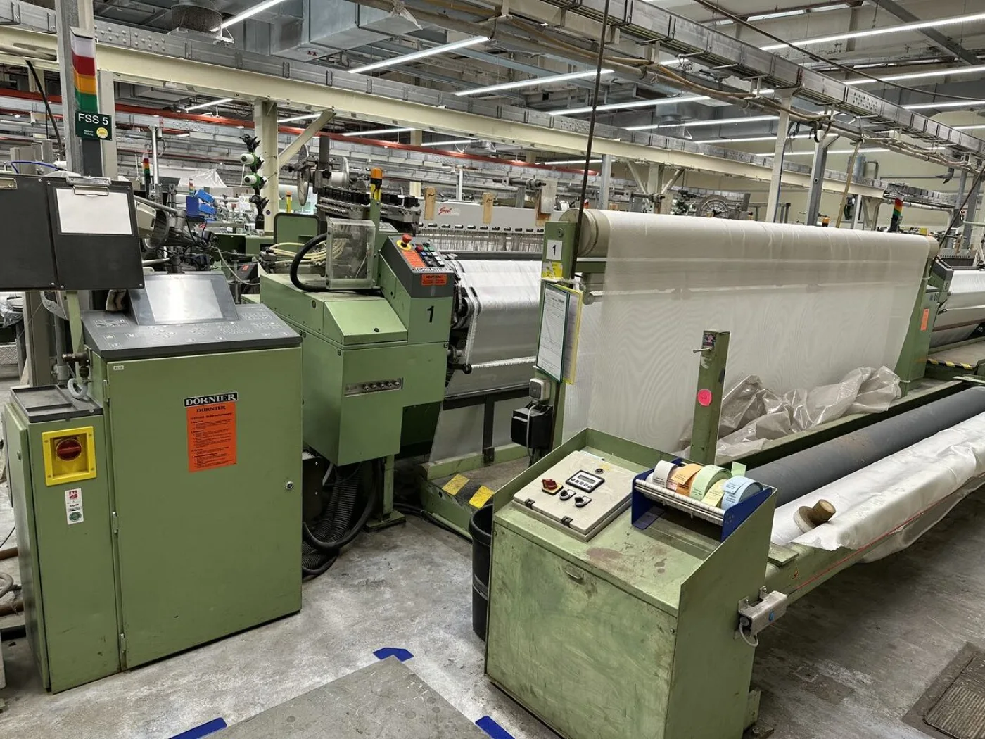 3x Dornier - AWSE 4/E Luftwebmaschine, MNB 360 cm - 2