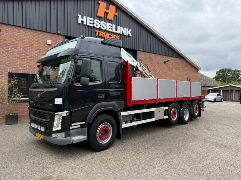 Volvo FM 420 8x2 + Kennis crane R14-6 214,152 km!