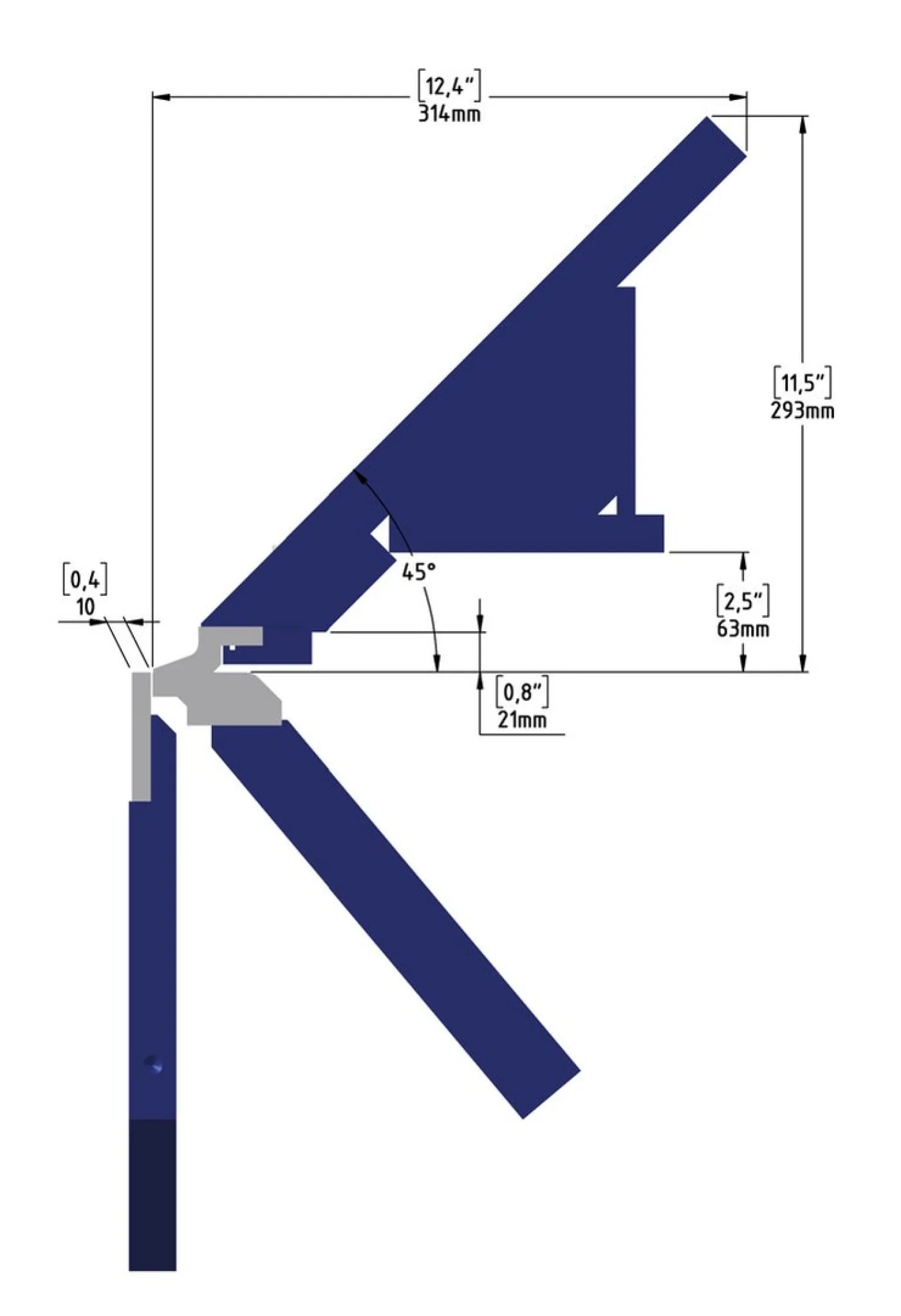 Motorische Schwenkbiegemaschine MFG 2515 - 7
