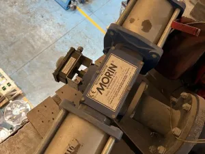 USED MORIN BUTTERFLY SOLENOID STAINLESS STEEL 316 DN700