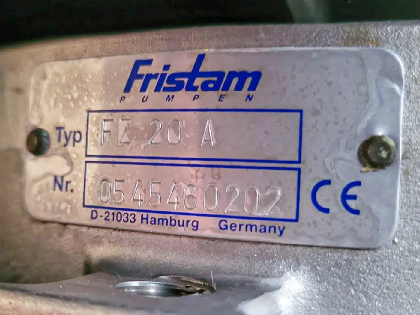 Fristam FZ 20 A - Centrifugal Pump - 5